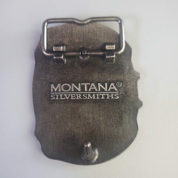 Montana Silversmiths Girls With Guns Right To Bear Arms Belt Buckle GWG Silver main image 4